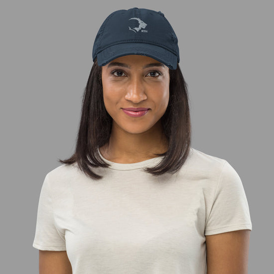 Ausgefranste Dad Cap „Lion“