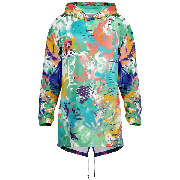 "Concrete Canvas"  Elongated Hoodie