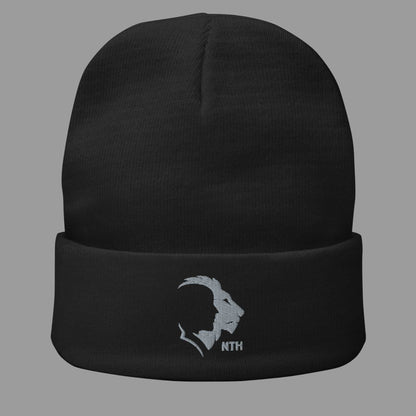 Embroidered Beanie „Lion“