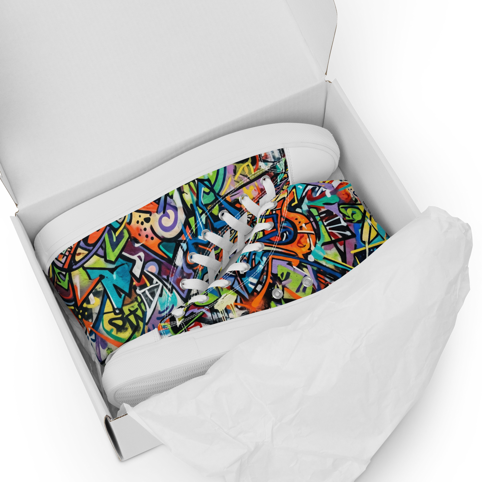 "Underground Sheet" High Top Canvas