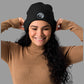 Organic ribbed beanie „Ant“