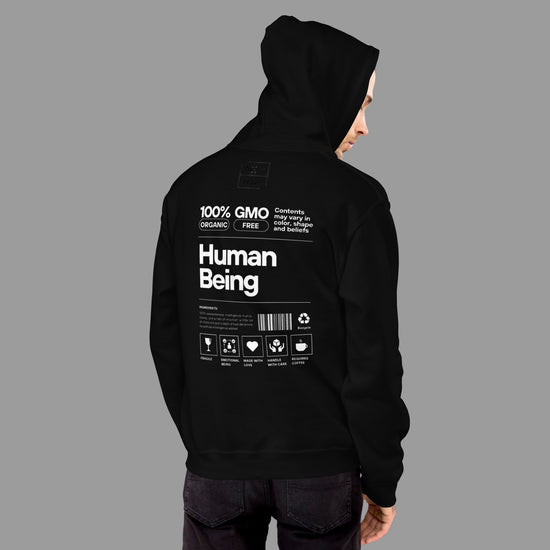 "100% Human Being" Hoodie (S - 3XL)