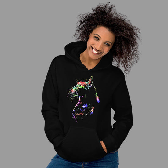  „Neon Cat“ Hoodie (S – 3XL)