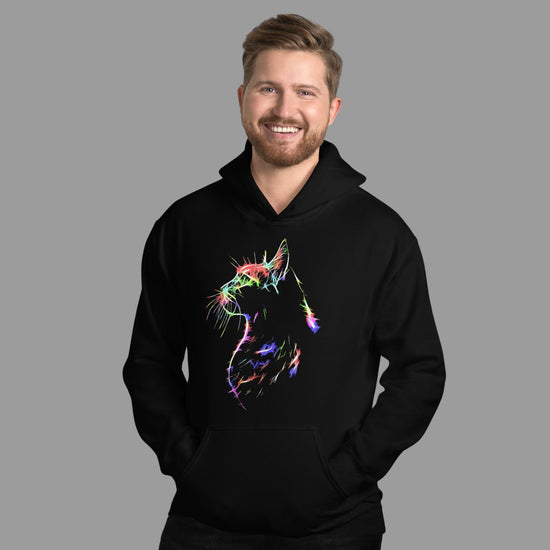 „Neon Cat“ Hoodie (S – 3XL)