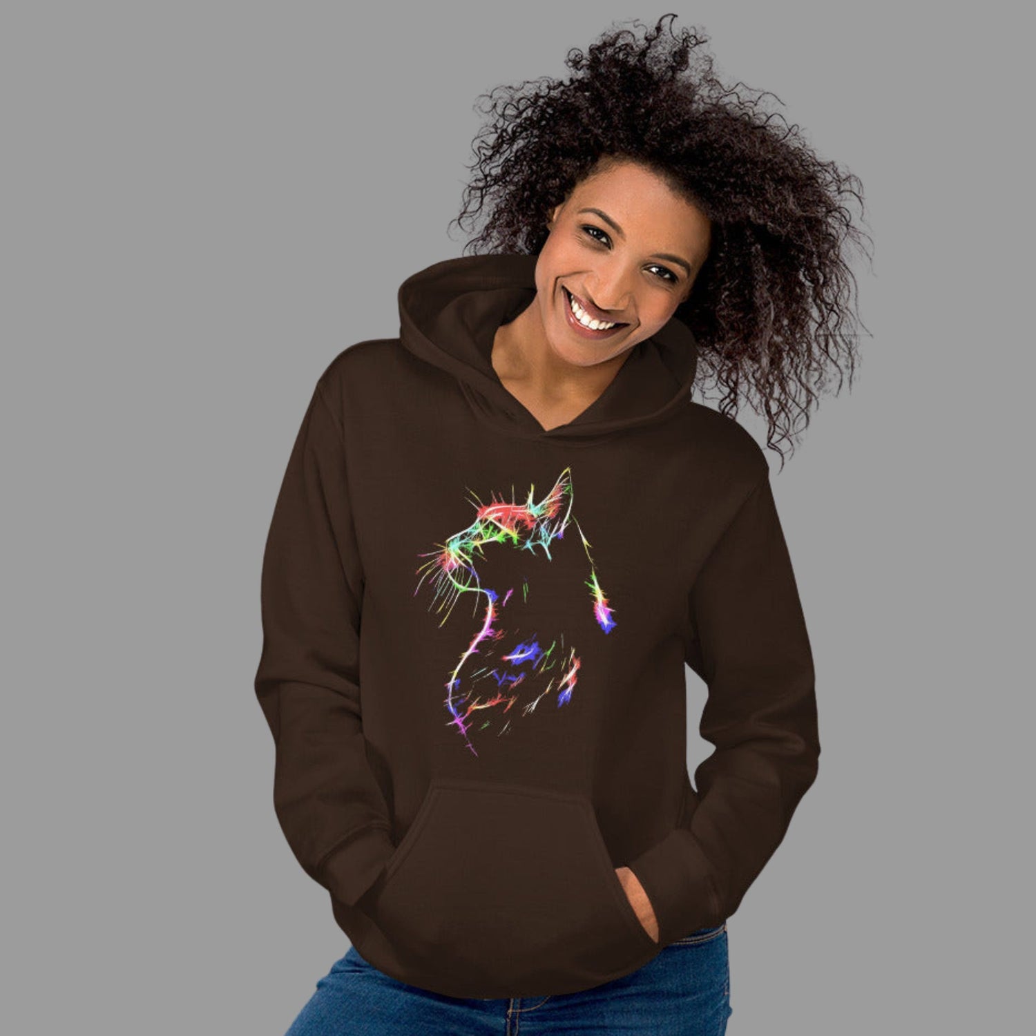 "Neon Cat" Hoodie (S - 3XL)