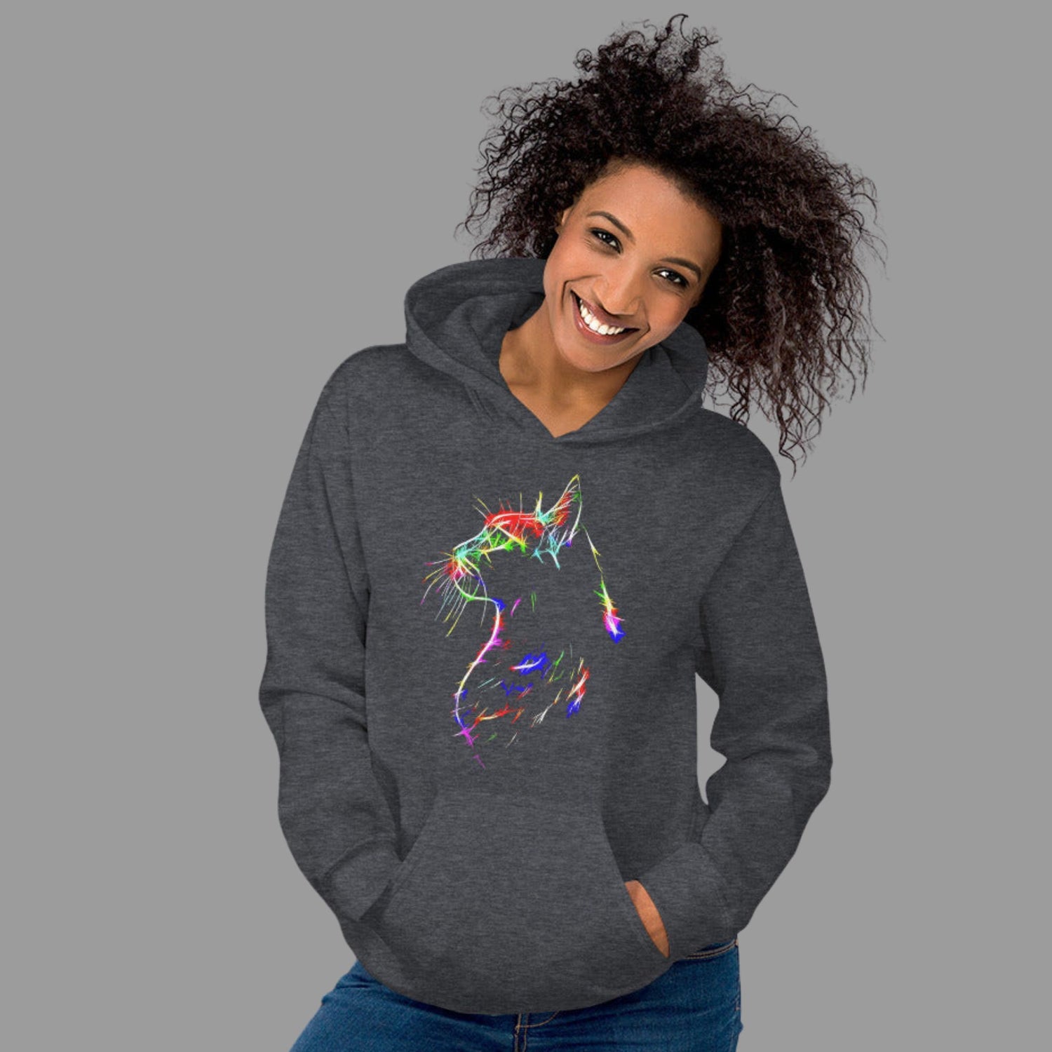 "Neon Cat" Hoodie (S - 3XL)