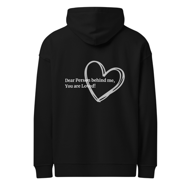 "Dear Person behind me..." Oversized Comfy and Organic Hoodie