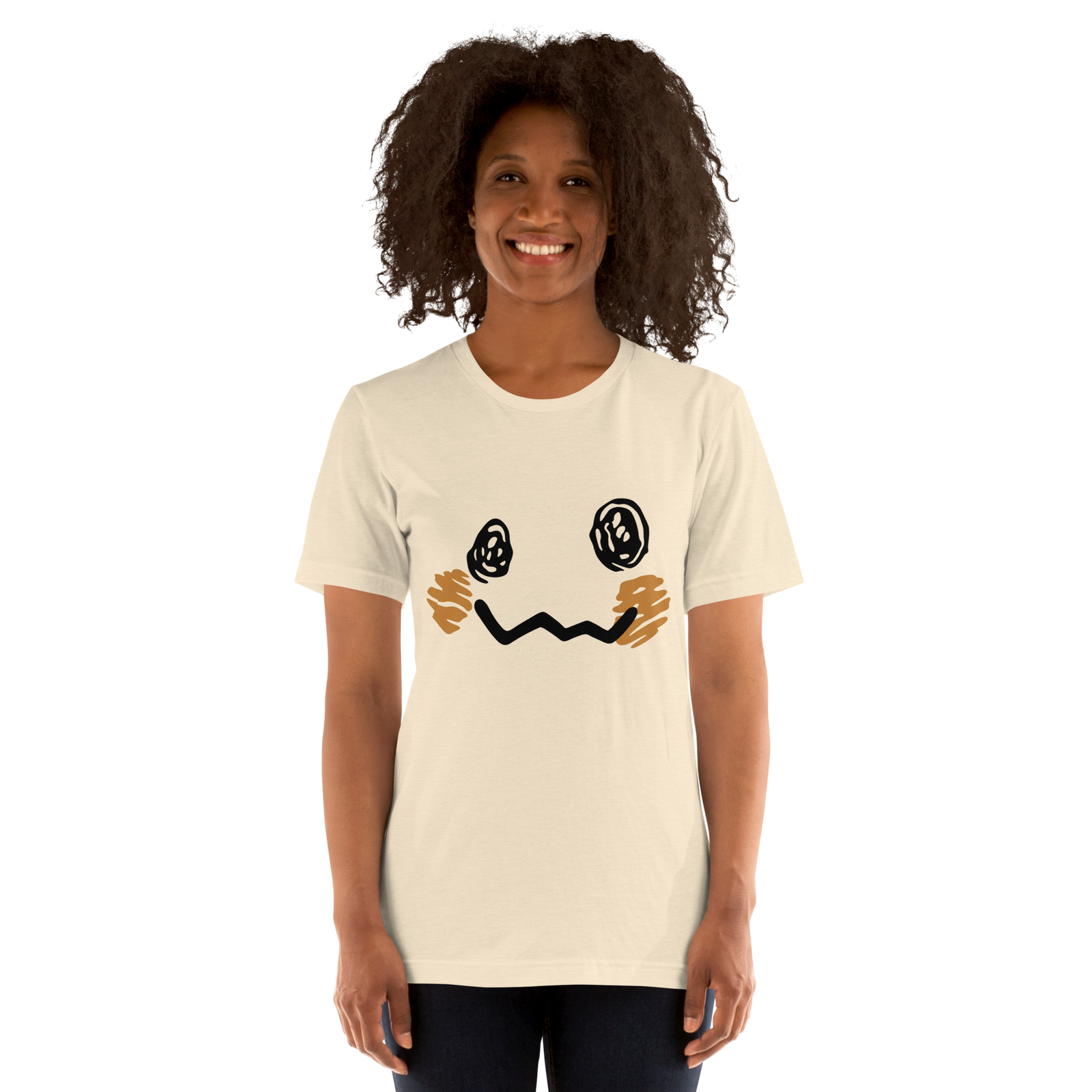 "#0778 Spirit Sketch" Cotton Tee