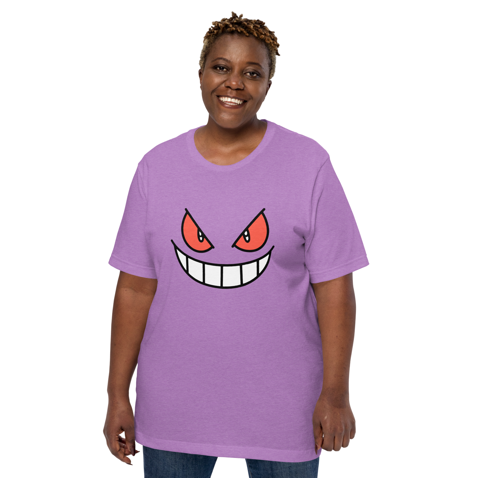 "#0094 Shadow Grin" Cotton Tee