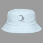 Unstructured terry cloth bucket hat „Lion“