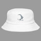 Unstructured terry cloth bucket hat „Lion“