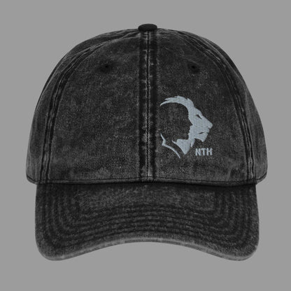 Vintage Cotton Twill Cap „Lion“